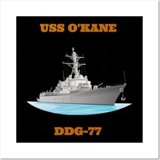 O´Kane DDG-77 Destroyer Ship Posters and Art